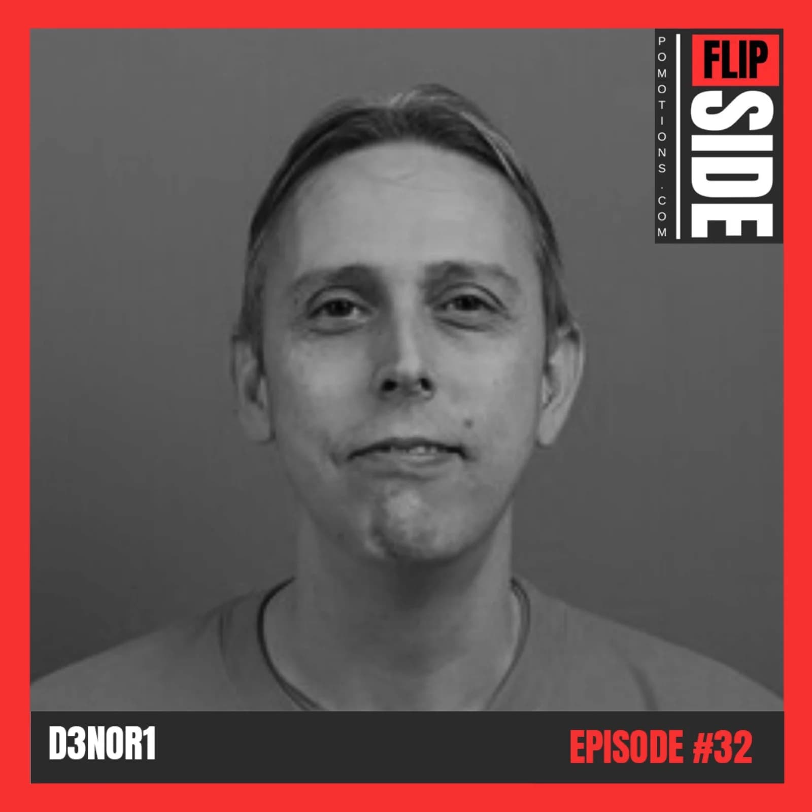 Flipside Radio Show #32 with D3N0R1 episode artwork